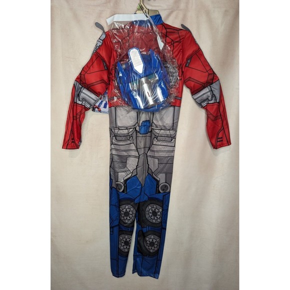 NWT Size Medium Transformers Optimus Prime Deluxe Child Costume - Picture 2 of 8